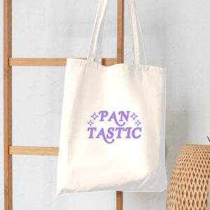 Pan Tastic Cotton Tote Bag Pansexual LGBTQ+ Shopping Carrier Shoulder Gift FREE UK DELIVERY