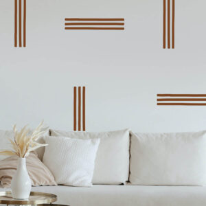 Minimalistic Lines Wall Decal Stickers