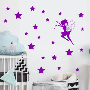Stars and Fairy Wall Decal Stickers X25