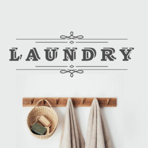 Laundry Home Wall Sticker
