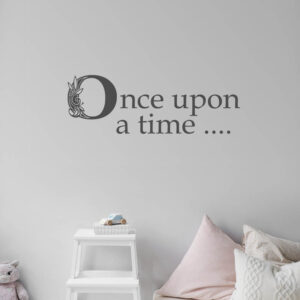 Once Upon A Time Children's Wall Sticker