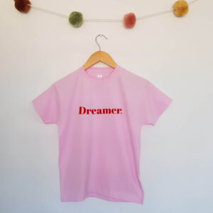 Dreamer Pink Children's T-shirt