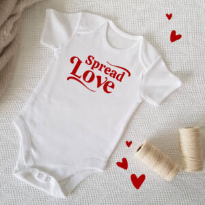 Spread Love Babygrow Baby Vest