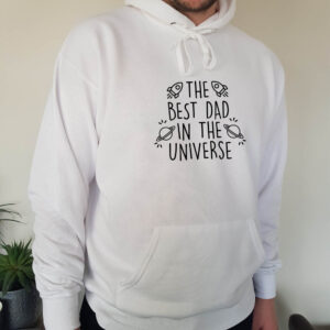 The Best Dad In The Universe Adult Hoodie
