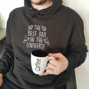 The Best Dad In The Universe Adult Hoodie