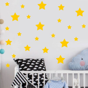 Star Set Wall Decal Stickers X25