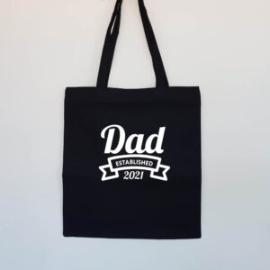 Personalised Dad Year Tote Bag