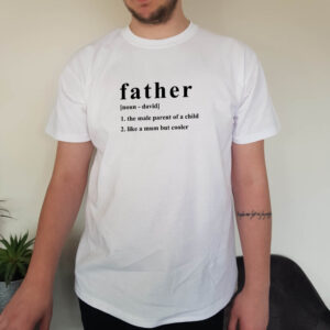 Personalised Father Name Noun funny Adult Dad T-shirt