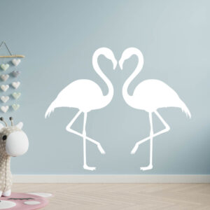 Flamingos Wall Sticker Flamingo Birds Home Décor Art Work