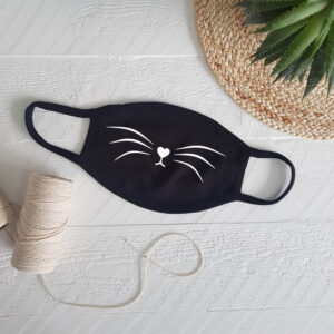 Kitten Whiskers Face Mask