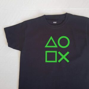 Gamer Symbols Children's T-shirt Games Console Signs