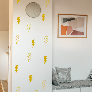Lightning Bolts Wall Decal Stickers X16