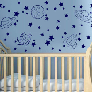 Outer Space Wall Decal Stickers