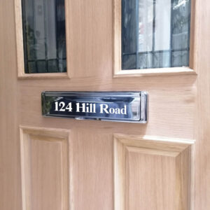 Personalised Home Address Letterbox Sticker Street Location