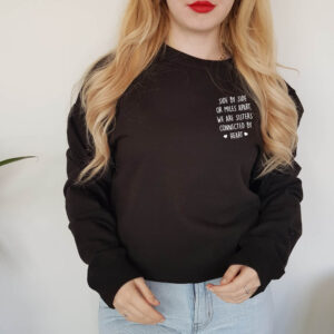 Sisters Connected By Heart Adult Sweatshirt
