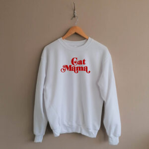 Cat Mama Statement Adult Sweatshirt